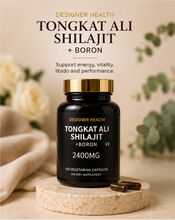 Load image into Gallery viewer, Designer Health - Tongkat Ali + Shilajit
