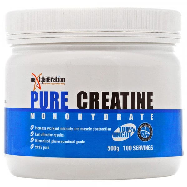 NEXT GENERATION CREATINE (MICRONISED MONOHYDRATE) 500g