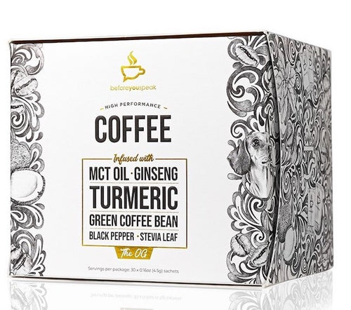 high performance and low calorie coffee which helps with energy, clarity, longevity and vitality